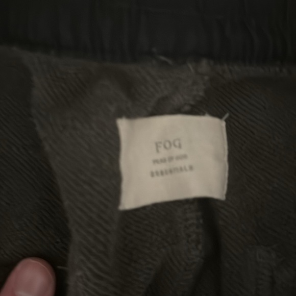 FOG Fear of God Essentials Dark Grey S19 Joggers - Size Medium - Picture 3 of 6